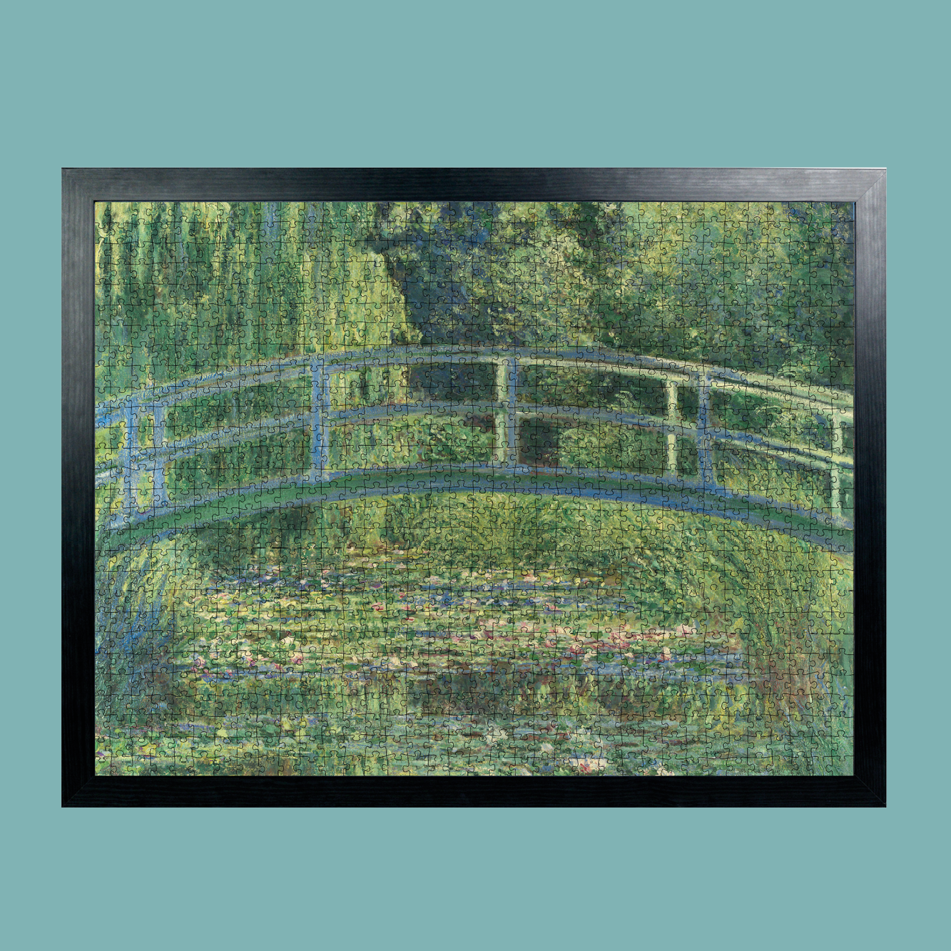 The Water-Lily Pond - National Gallery 1000 Piece Jigsaw Puzzle