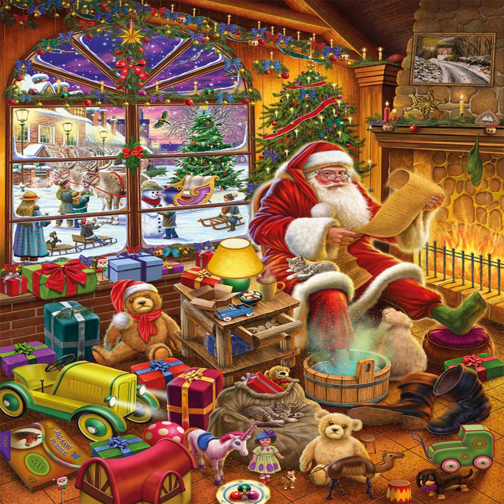 Fantastically Festive Christmas Jigsaw Puzzle Bundle Set