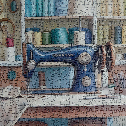 Thrifty Threads 1000 Piece Jigsaw Puzzle