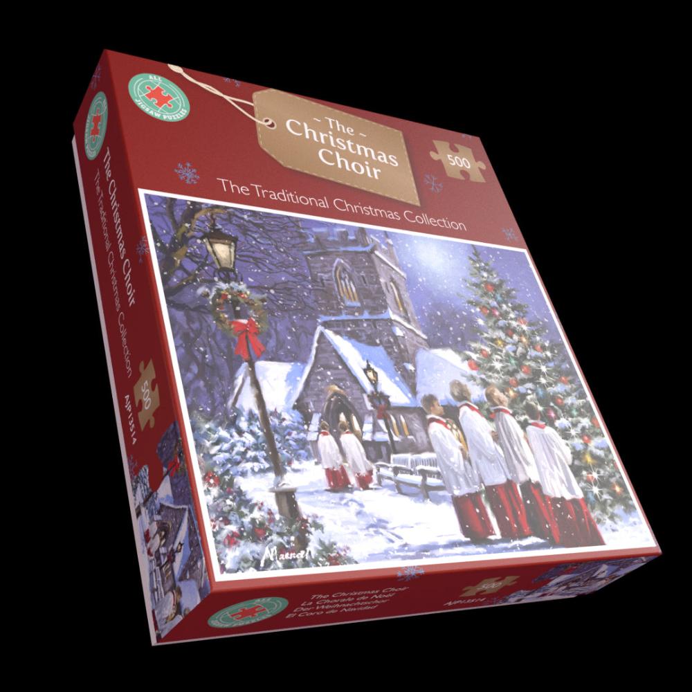 The Christmas Choir 500 Piece Jigsaw Puzzle Box WR