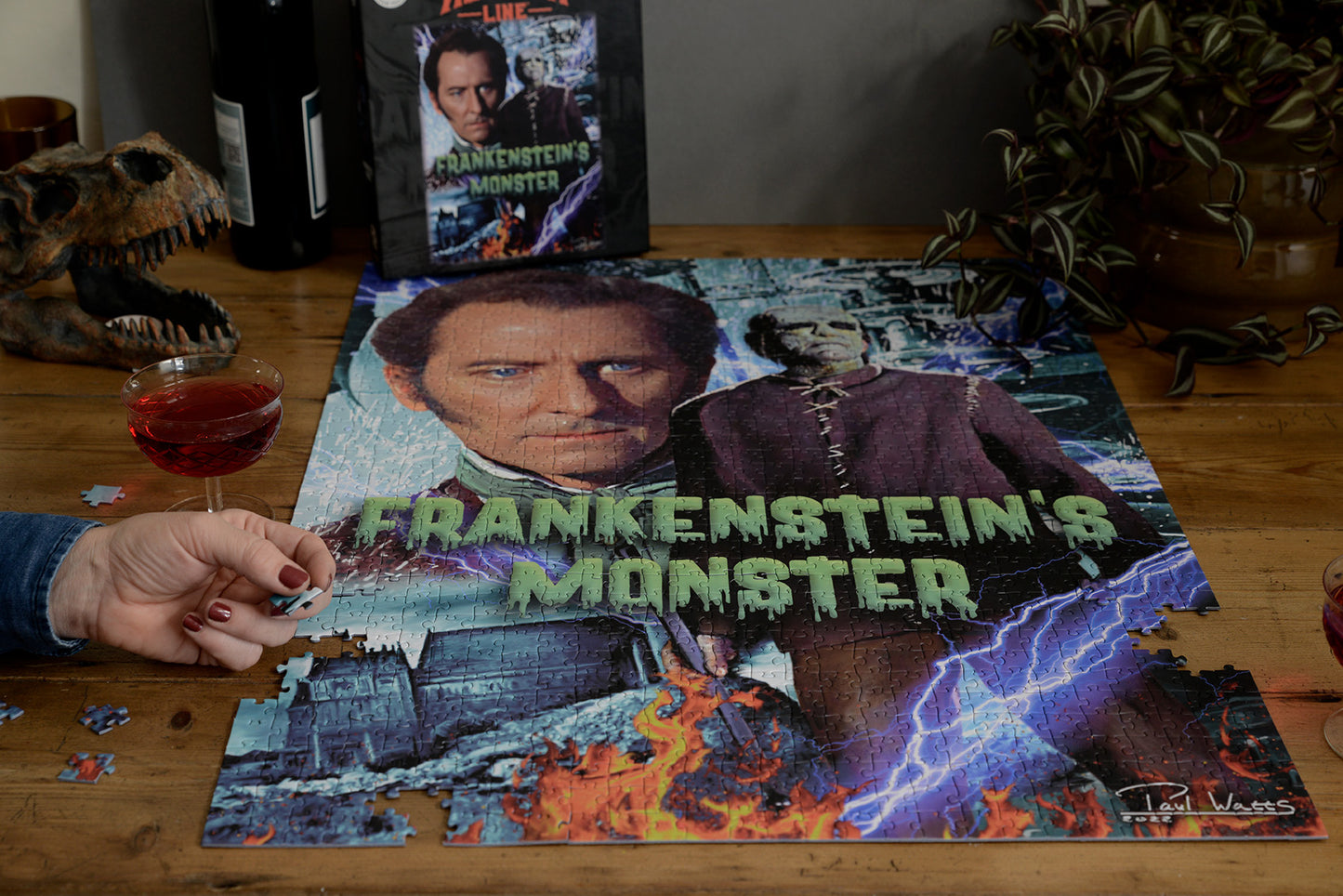 Frankenstein's Monster 1000 Piece Jigsaw Puzzle