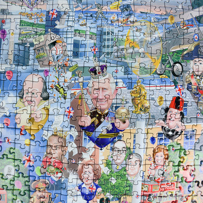 Mike Jupp I Love GB Too! 1000 Piece Jigsaw Puzzle