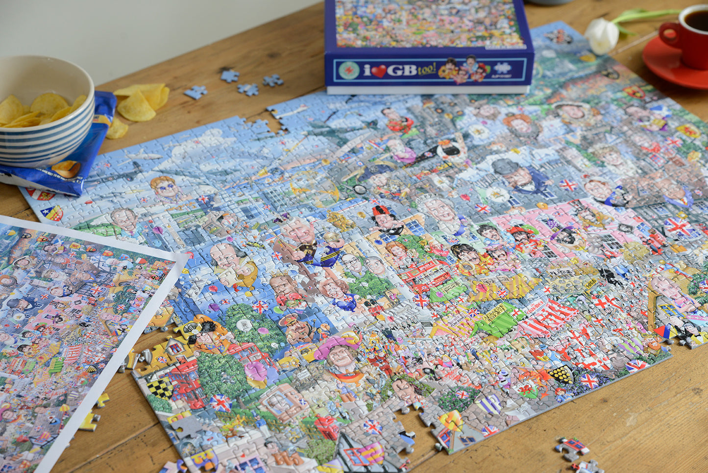 Mike Jupp I Love GB Too! 1000 Piece Jigsaw Puzzle