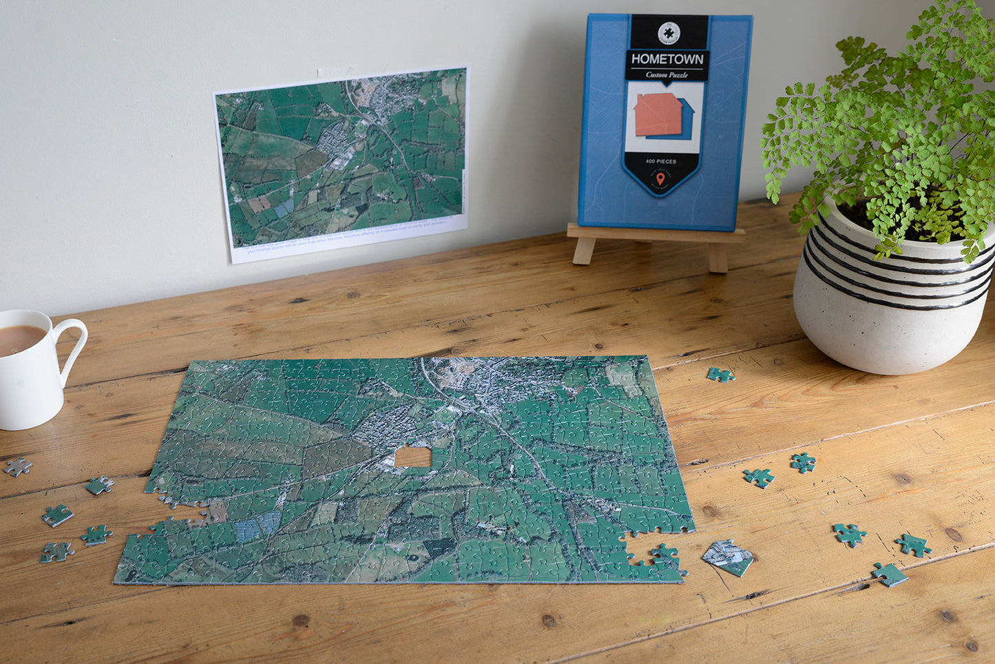 Hometown Map Jigsaw Puzzle