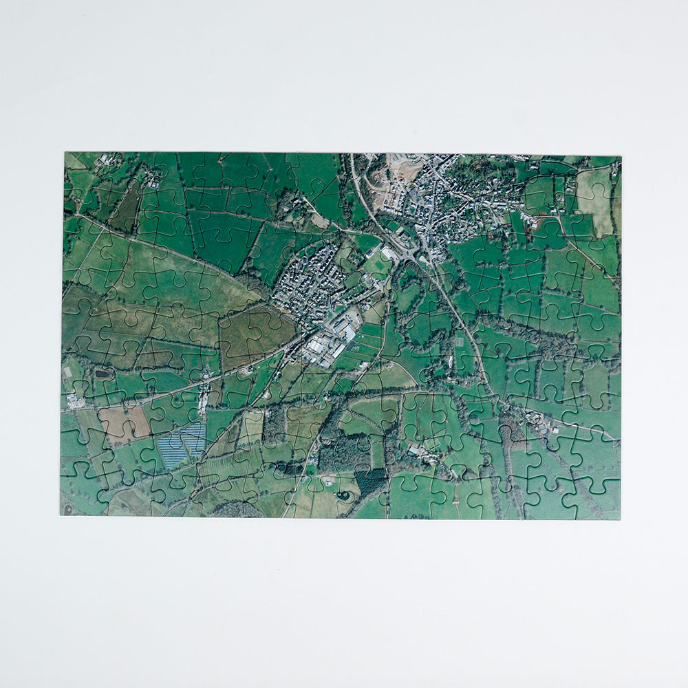 Hometown Aerial Photo 100 Piece  Jigsaw Puzzle