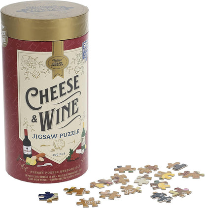 Cheese & Wine Jigsaw 500 Piece Jigsaw Puzzle