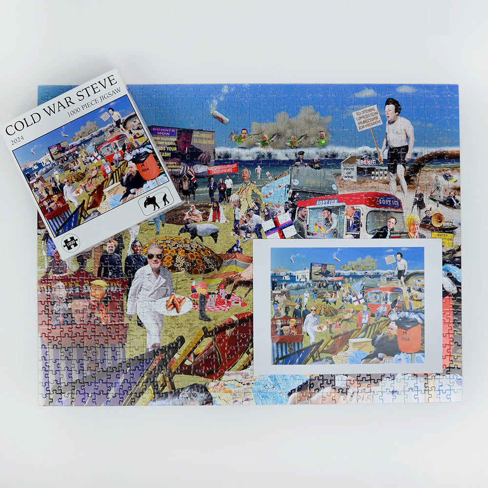 PRE-ORDER Cold War Steve '2024' 1000 Piece Jigsaw Puzzle