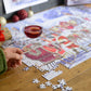 Santa's Visit 1000 Piece Jigsaw Puzzle