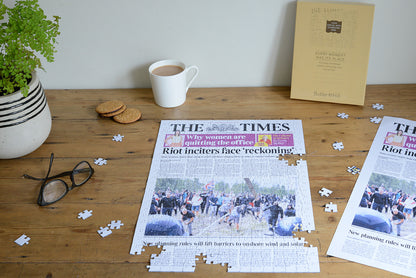 Personalised "The Times" Front Page Jigsaw Puzzle