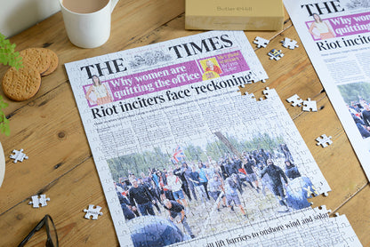 Personalised "The Times" Front Page Jigsaw Puzzle