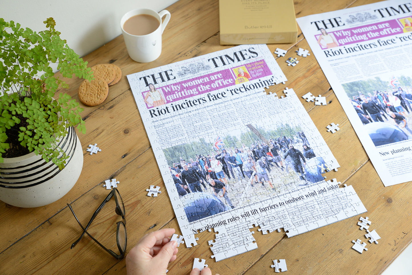 Personalised "The Times" Front Page Jigsaw Puzzle