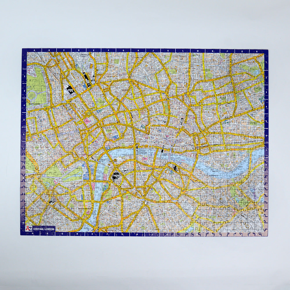 A to Z Map of  London 1000 Piece Jigsaw