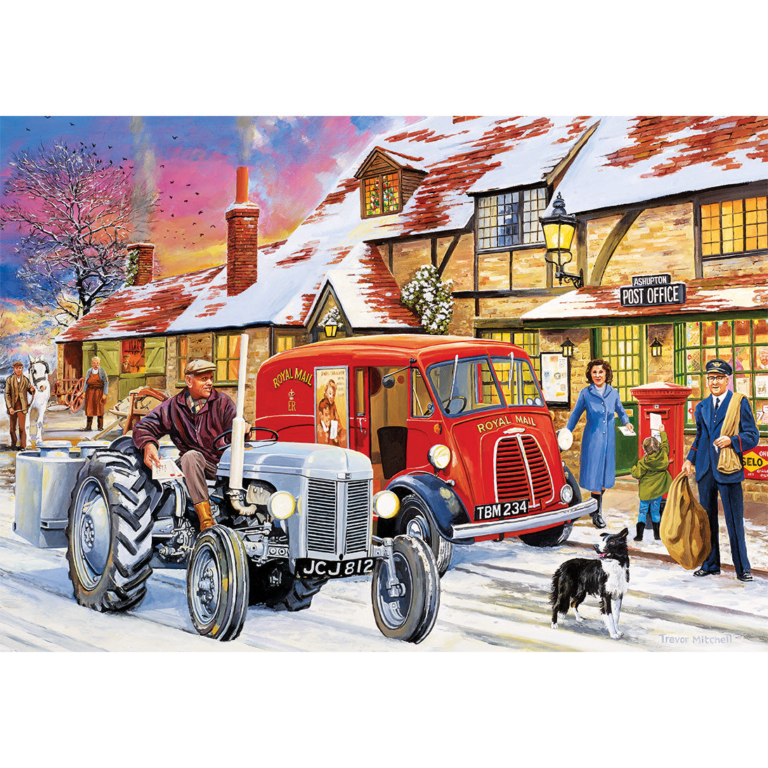 Winter Post 500 Piece Jigsaw Puzzle