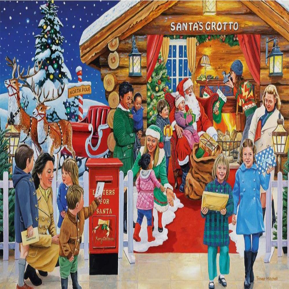 Santa's Grotto 500 piece jigsaw puzzle