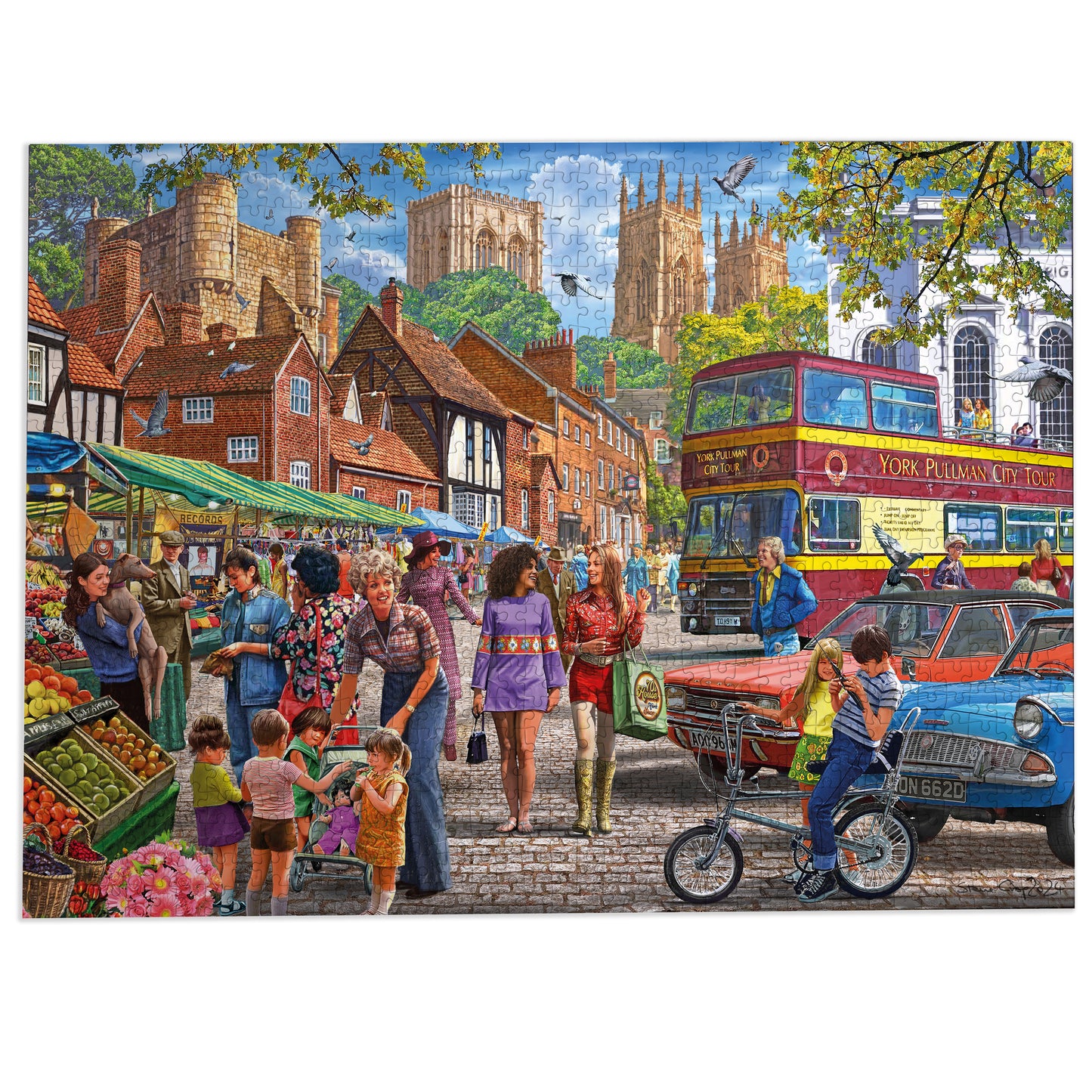 York Market 1000 Piece Jigsaw Puzzle