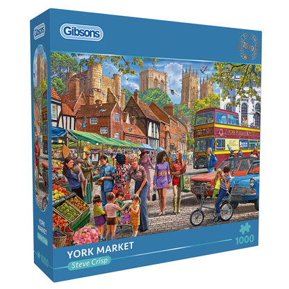 York Market 1000 Piece Jigsaw Puzzle