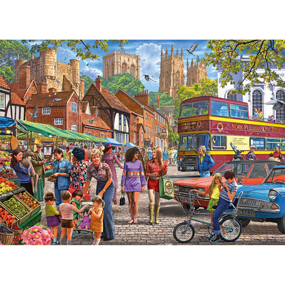 York Market 1000 Piece Jigsaw Puzzle