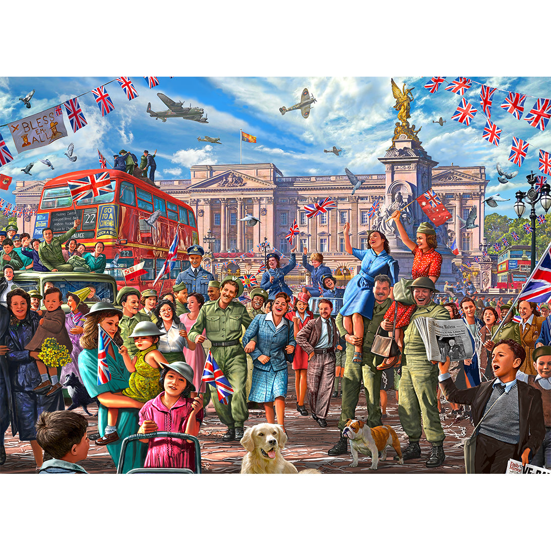 Final Days of War 1000 Piece Jigsaw Puzzle