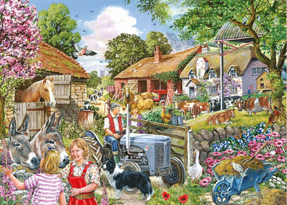 Farmer's Friends 4 x 250 Jigsaw Puzzle