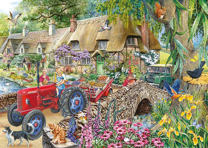 Farmer's Friends 4 x 250 Jigsaw Puzzle