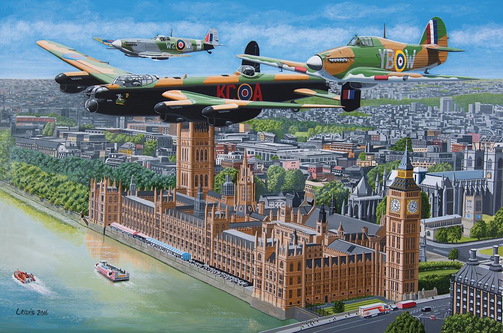 Sky Patrol 2 x 500XL Piece Jigsaw Puzzle