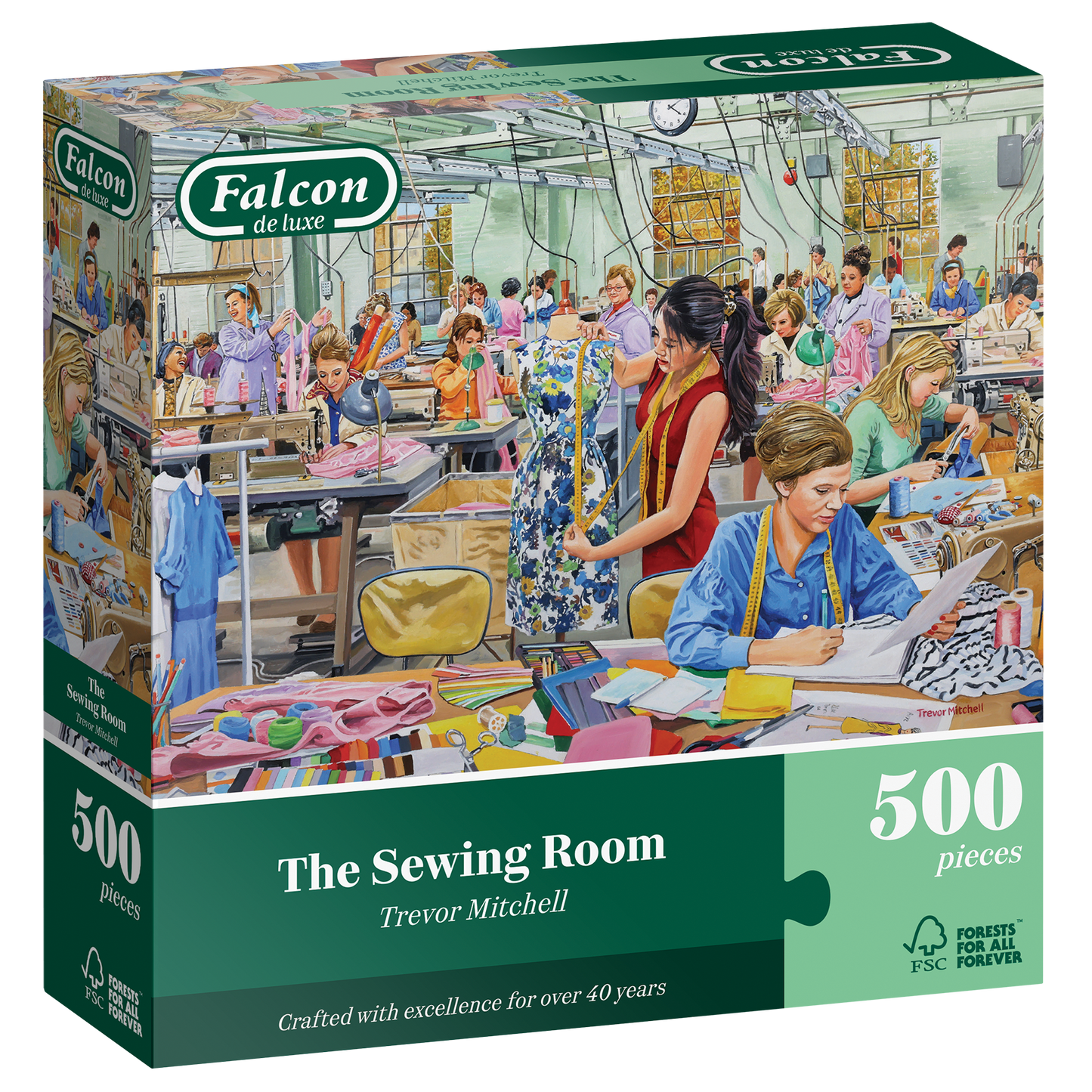 The Sewing Room 500 Piece Jigsaw Puzzle