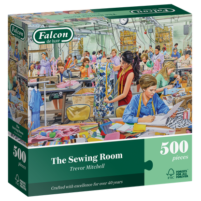 The Sewing Room 500 Piece Jigsaw Puzzle