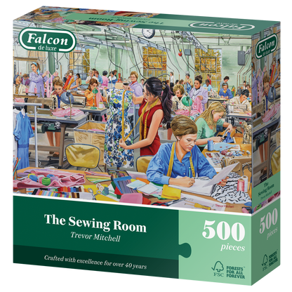 The Sewing Room 500 Piece Jigsaw Puzzle