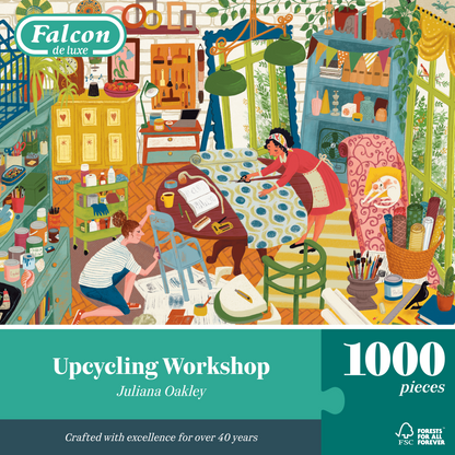 Upcycling Workshop 1000 Piece Jigsaw Puzzle