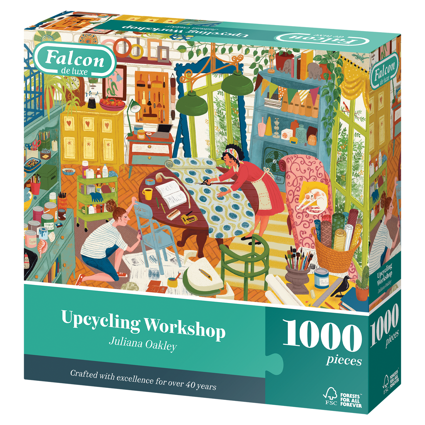 Upcycling Workshop 1000 Piece Jigsaw Puzzle