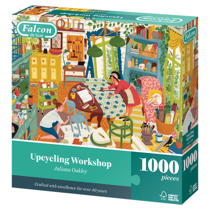 Upcycling Workshop 1000 Piece Jigsaw Puzzle