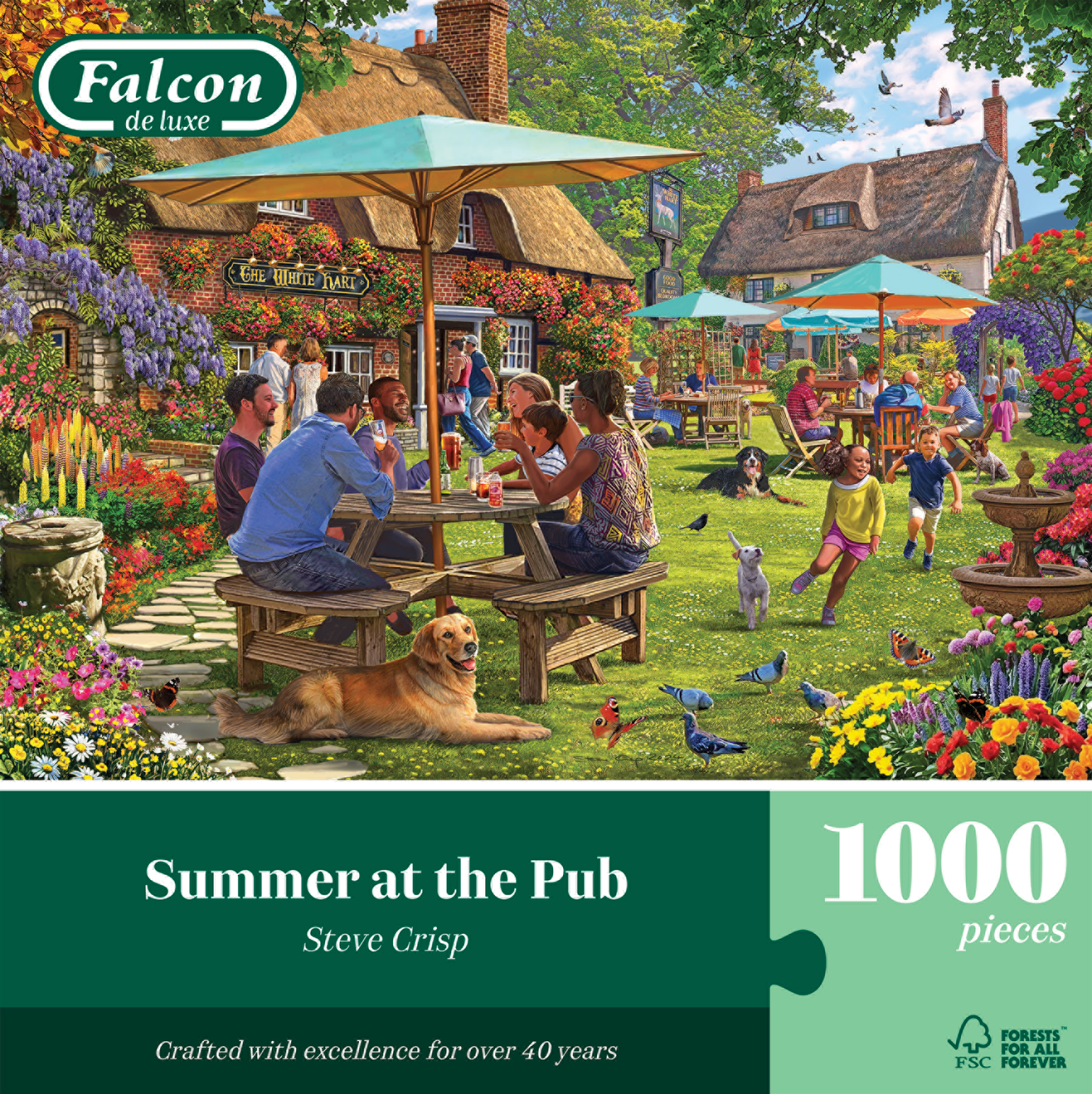 Summer at the Pub 1000 Piece Jigsaw Puzzle