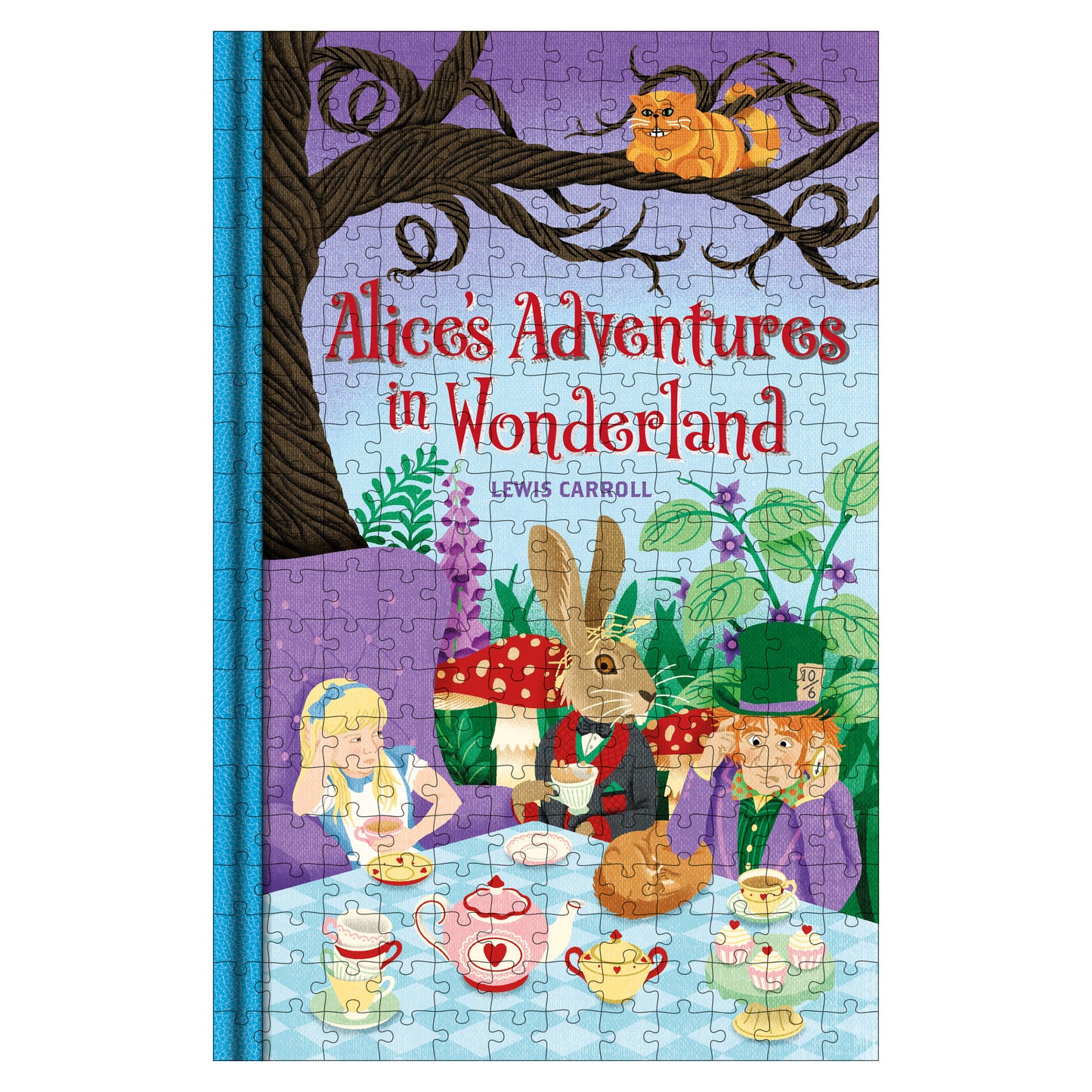 Alice in Wonderland Jigsaw Library 252 Piece Jigsaw Puzzle