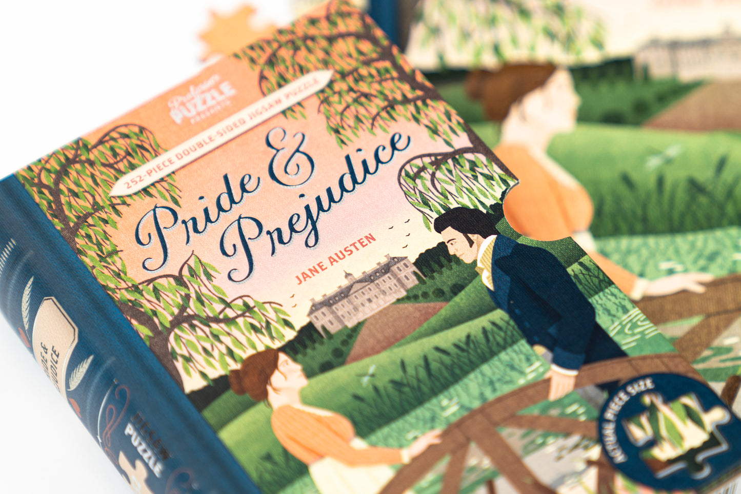 Pride & Prejudice Jigsaw Library 252 Piece Jigsaw Puzzle