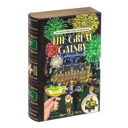 The Great Gatsby Jigsaw Library 252 Piece Jigsaw Puzzle