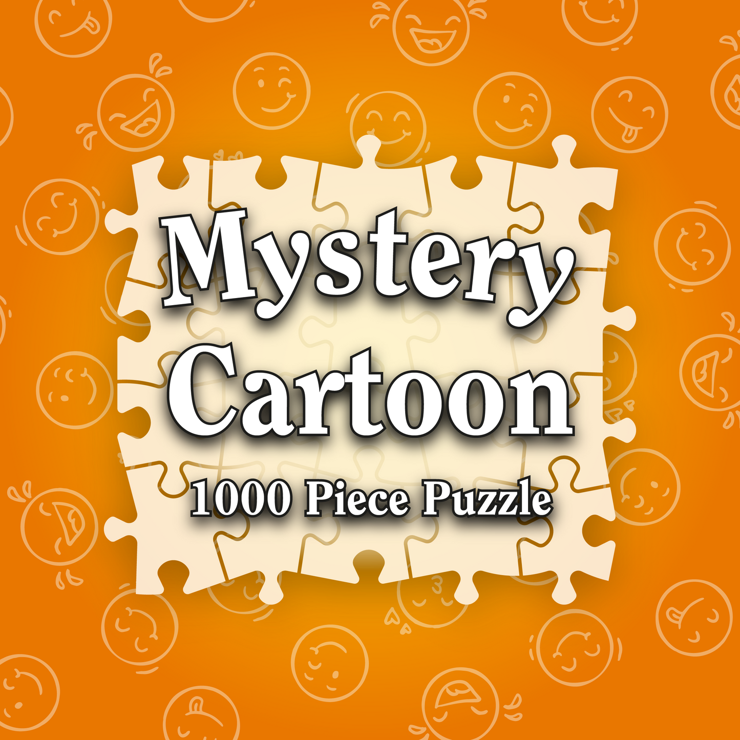 Mystery Jigsaw Puzzle -  Cartoon Themed 1000 Piece