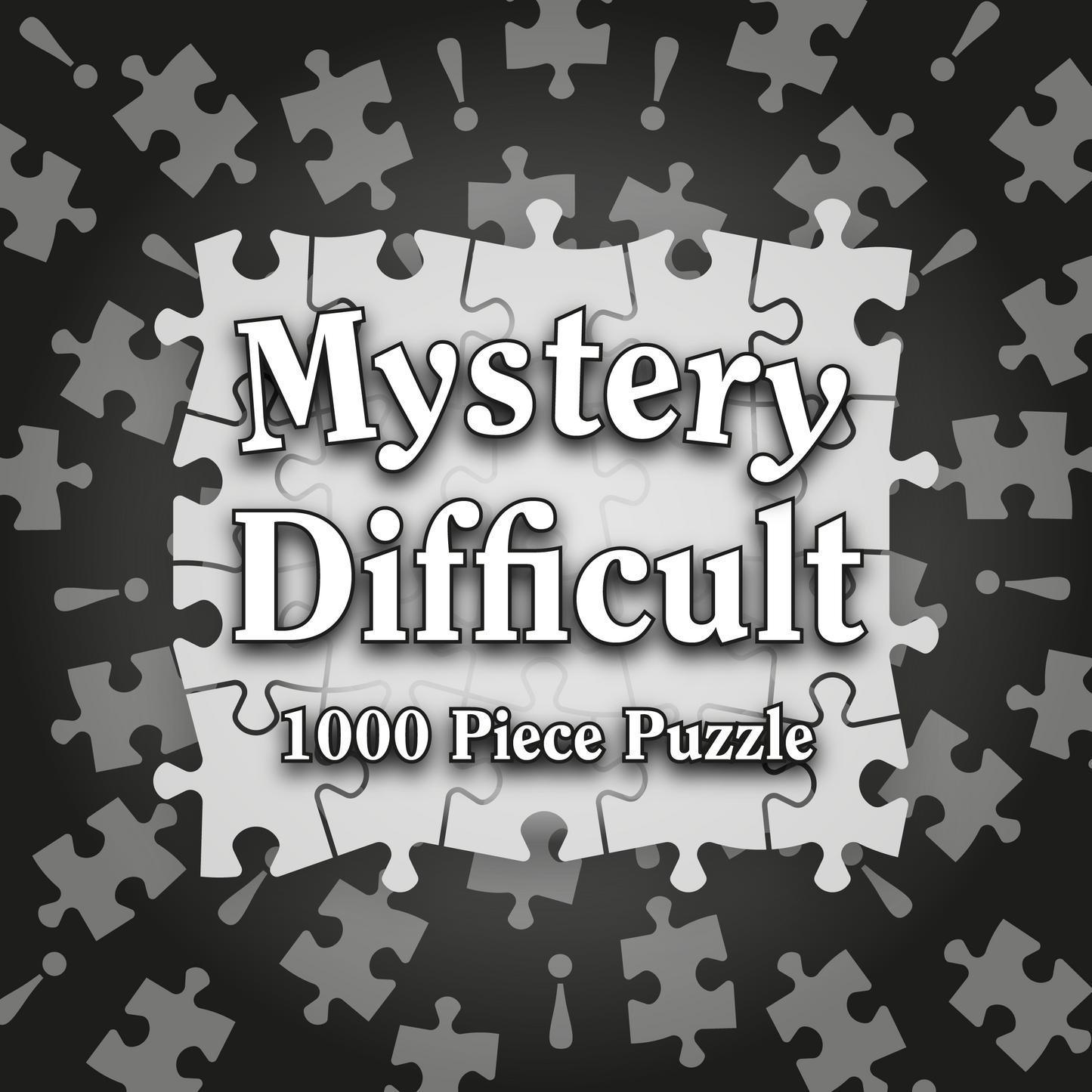 Mystery Jigsaw Puzzle - Difficult Themed 1000 Piece