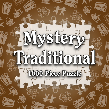 Mystery Jigsaw Puzzle - Surprise Themed 1000 or 500 Piece