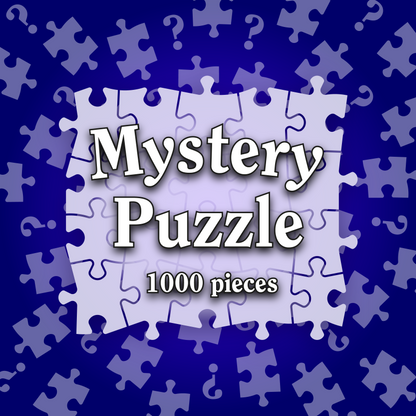 Mystery Jigsaw Puzzle - Surprise Themed 1000 or 500 Piece