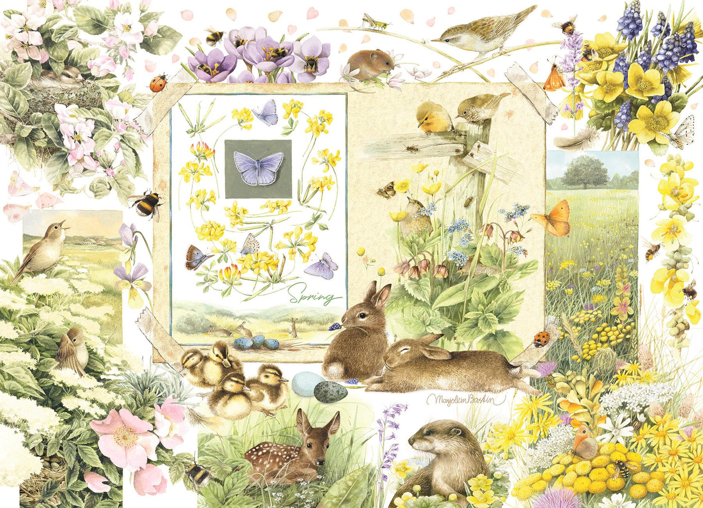 Nature's Journal Spring 1000 Piece Jigsaw Puzzle