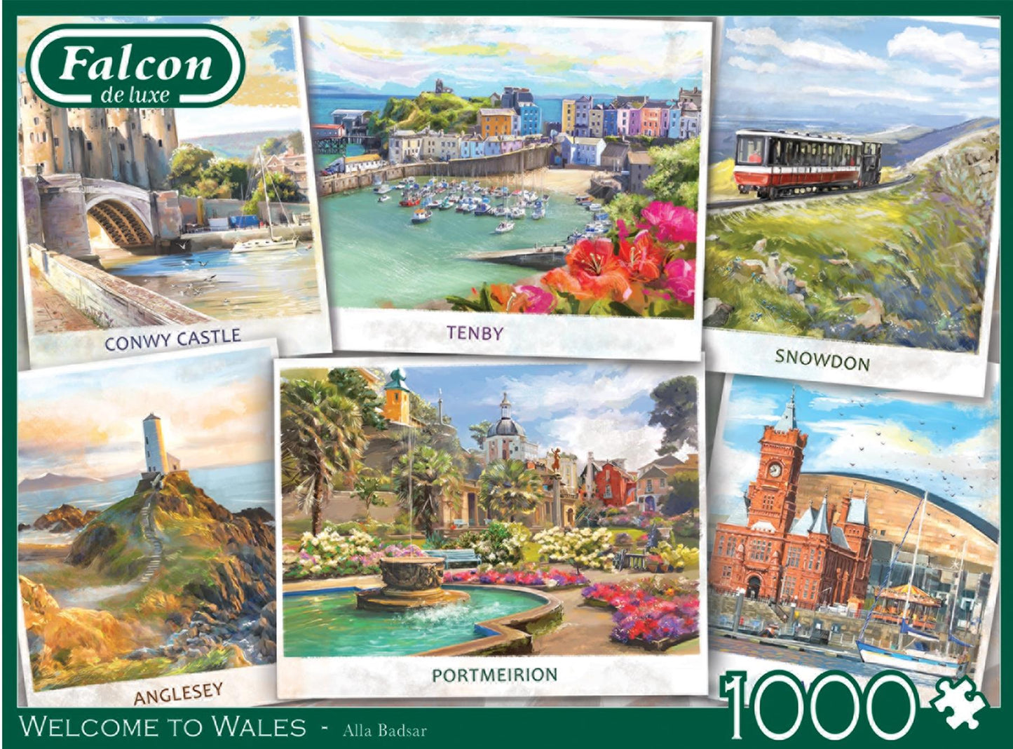 Welcome to Wales 1000 Piece Jigsaw Puzzle