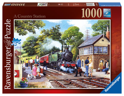 A country station 1000 Piece Jigsaw Puzzle