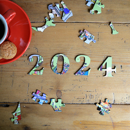 2024 According to Blower 1000 or 300 Piece Jigsaw Puzzle