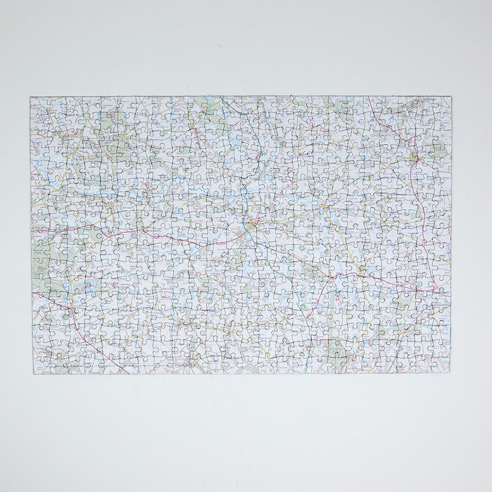 Hometown Map Jigsaw Puzzle