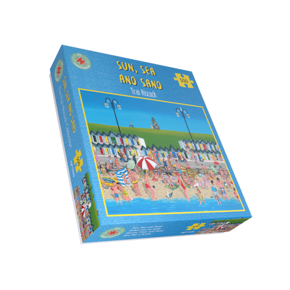 Trai Hiscock - Sun, Sea and Sand 500 Piece Jigsaw Puzzle