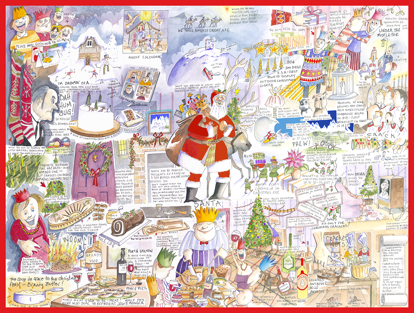 Christmas - Tim Bulmer 1000 Piece Jigsaw Puzzle