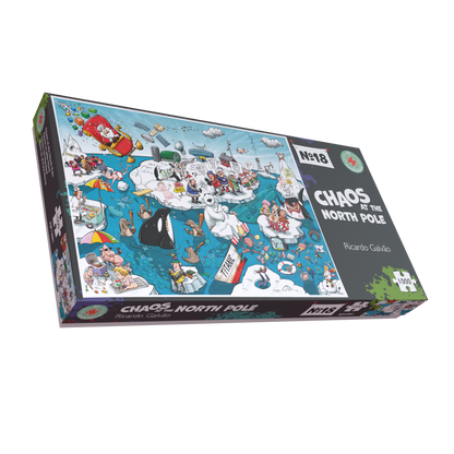 Chaos at the North Pole - No.18 1000 Piece Jigsaw Puzzle