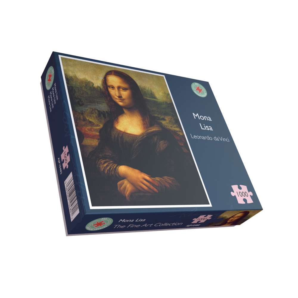 Mona Lisa by Leonardo da Vinci Jigsaw Puzzle 1000 Pieces