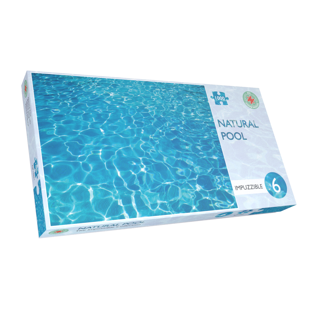 Natural Pool - Impuzzible No.6 - 1000 Piece Jigsaw Puzzle