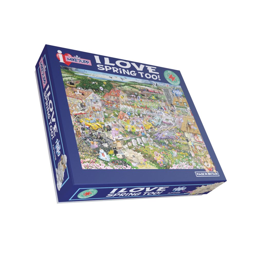 Mike Jupp I Love Spring Too - 1000 Piece Jigsaw Puzzle